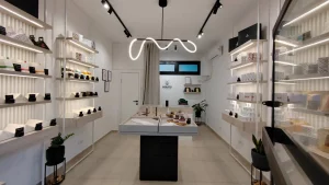 Otvaranje Aguarine prodavnice. Enterijer pre otvaranja.