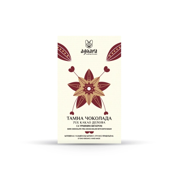 Aguara dark chocolate with organic dates